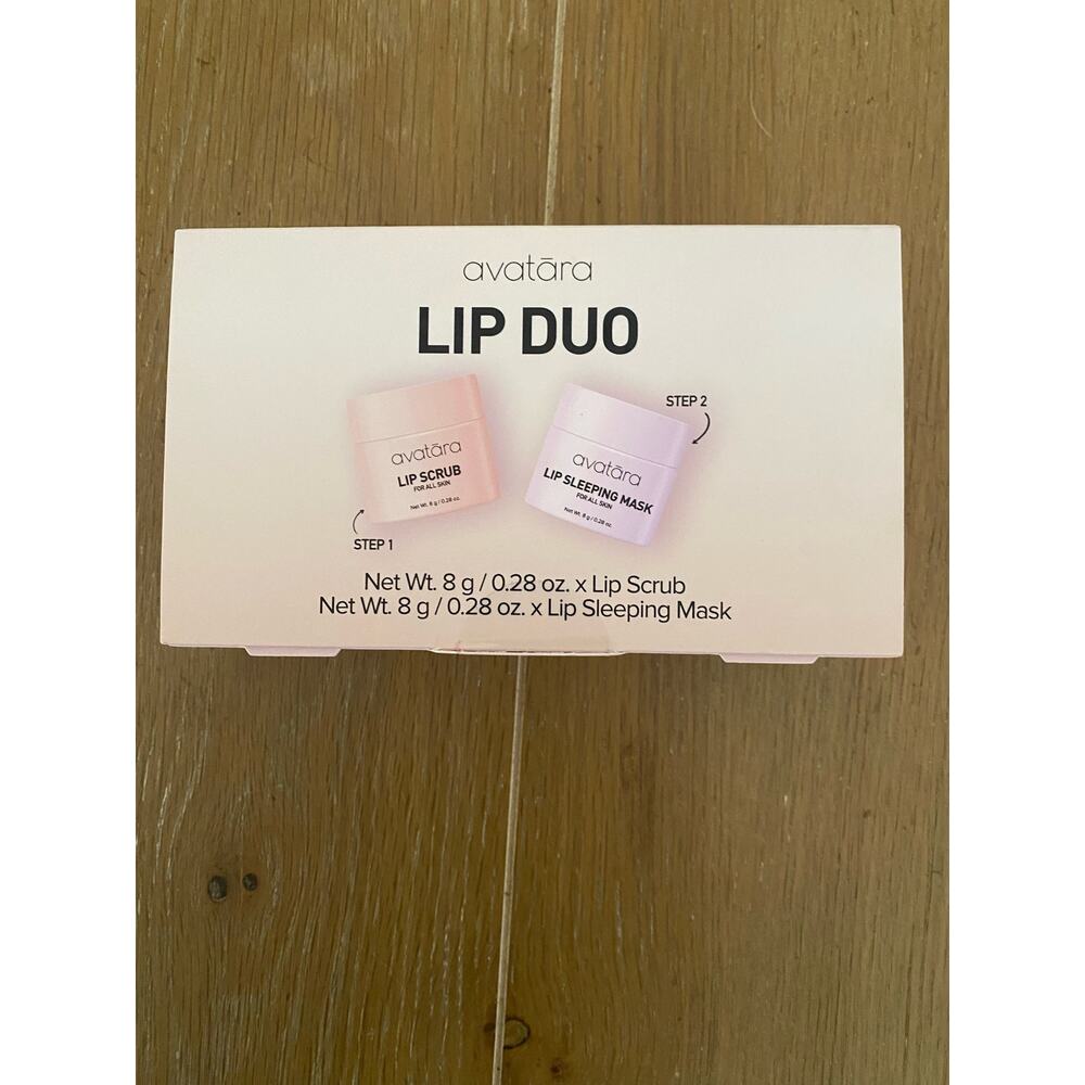 NIB Avatara Lip duo, skincare set